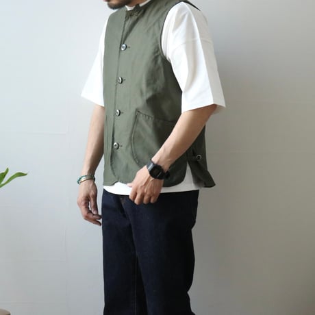 UNISEX / ARAN / VEST -Exclusive-