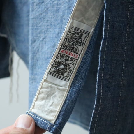 FOB FACTORY / CHAMBRAY WORK SHIRT / F3494