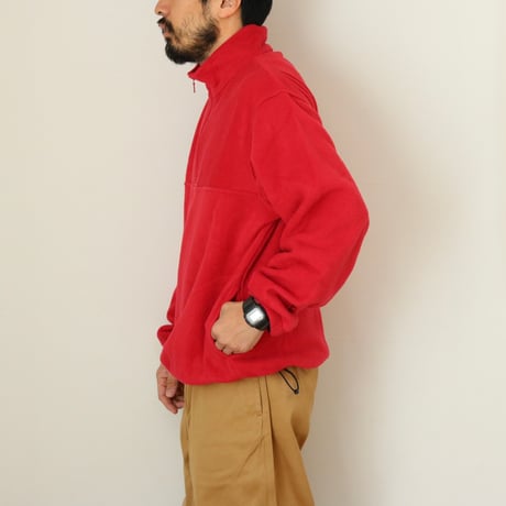 UNISEX / HARRITON / 8oz Quarter Zip Fleece Pullover