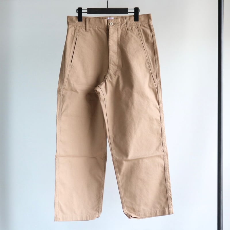 CRANK PROJECTS / ファットパンツ コットンサージ / FAT501CS | L CRANK PROJECTS / ファットパンツ コットンサージ / FAT501CS | L