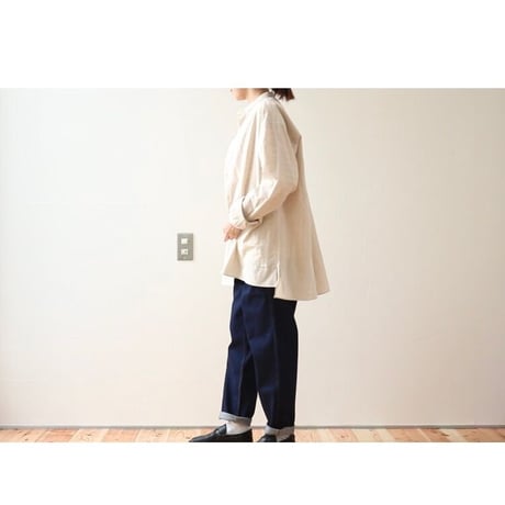 UNISEX / amne / CHAMBRAY covered shirts B.D / amn-SH-037