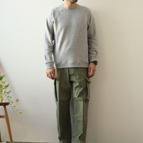 UNISEX / SPINNER BAIT / ラグランクルーネック アズマ裏毛 / 126OU