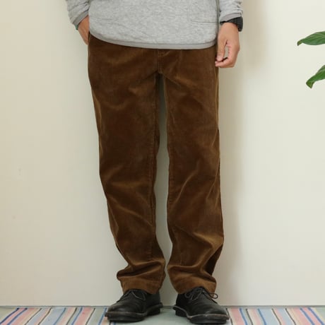 FOB FACTORY / CORDUROY WIDE TROUSERS / F0533