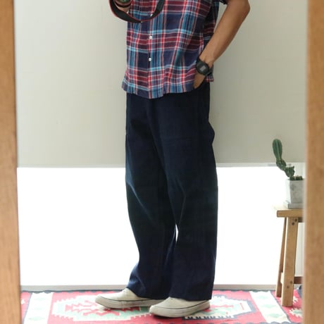 UNISEX / FOB FACTORY / 888 DENIM BAKER PANTS / F0541