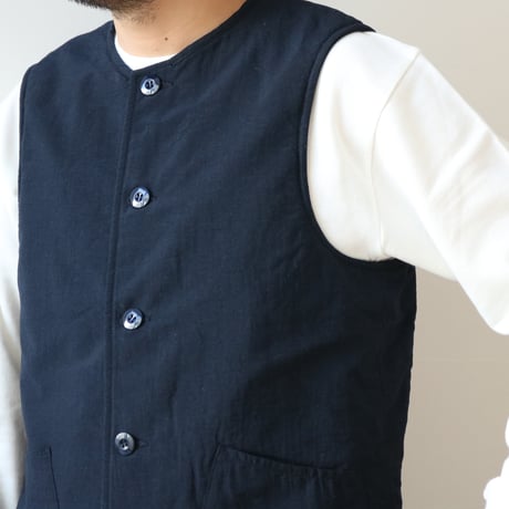 UNISEX / ARAN / VEST / 25AW