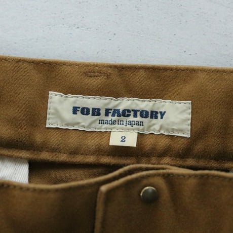 FOB FACTORY / MOLESKIN TROUSERS / F0543