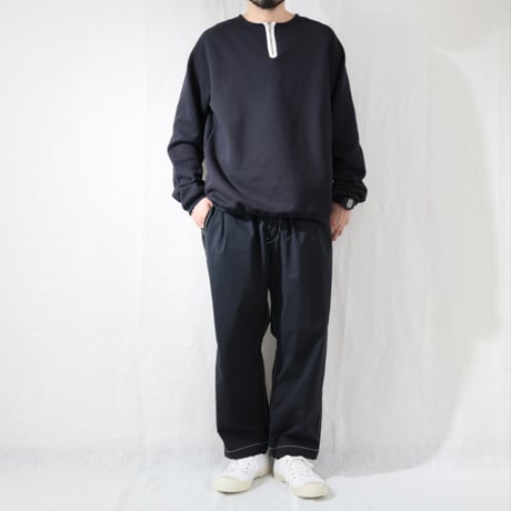 CATTA / HALF ZIP SWEAT SHIRT / STN-01