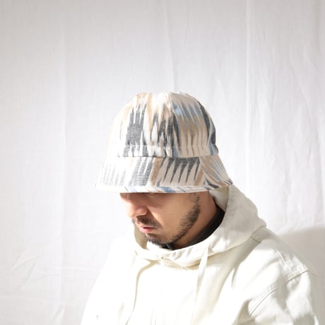 cableami / Indian cotton IKAT DIXIE HAT / 003-26SS