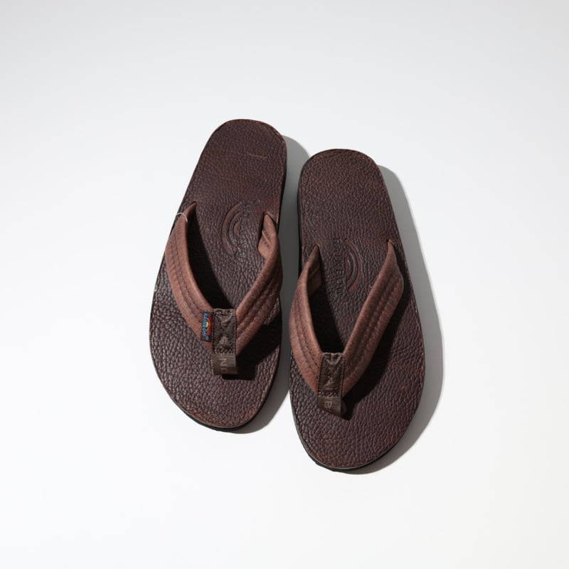RAINBOW SANDALS / DOUBLE LAYER LUXURY LEATHER /