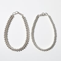 UNISEX / "RIVER MAIL'' Jewelry / ソロバンシルバービーズ ブレスレット