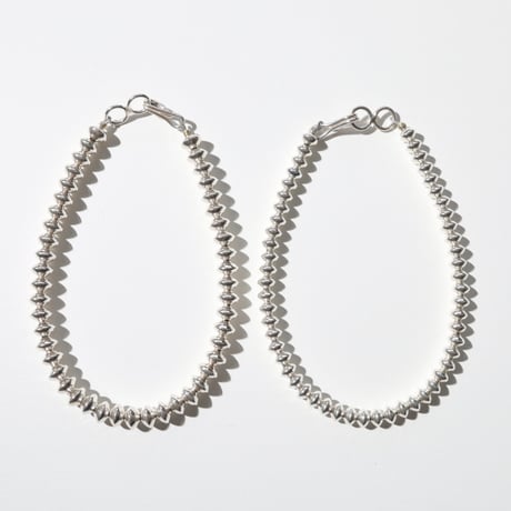 UNISEX / "RIVER MAIL'' Jewelry / ソロバンシルバービーズ ブレスレット