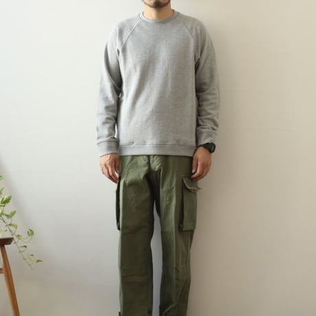 UNISEX / SPINNER BAIT / ラグランクルーネック アズマ裏毛 / 126OU