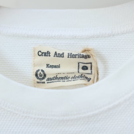 Kepani / PIQUE RAGLAN SLEEVE CREW / KP2421ST