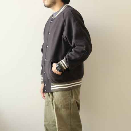UNISEX / BURLAP OUTFITTER / KNIT FLEECE AWARD JACKET