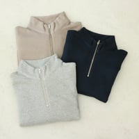 WOMAN / SETTO UTILITY / HALF ZIP SWEAT / STSW0004