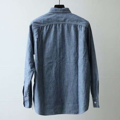FOB FACTORY / CHAMBRAY WORK SHIRT / F3494