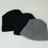 UNISEX / cableami / WOOL BUCKET HAT / 035-24AW