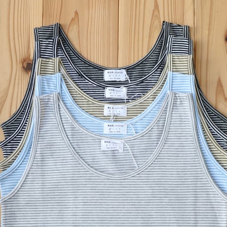 UNISEX / A.U.G. relaxing / メクラジマボーダータンクトップ / 832415
