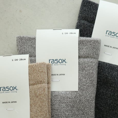 UNISEX / rasox / パイル・クルー / PL220CR02