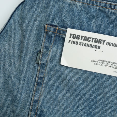 UNISEX / FOB FACTORY / SELVEDGE 66 DENIM 5P / F160