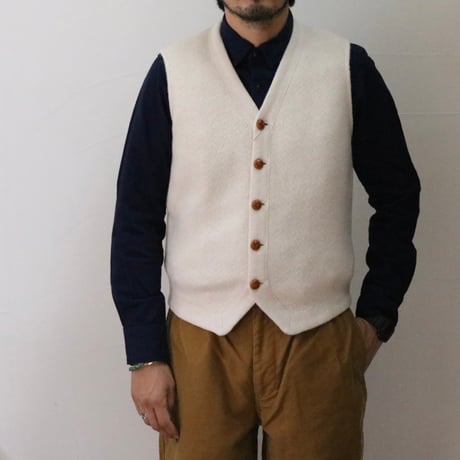 D.C.WHITE / CURTATORS VEST / D253350