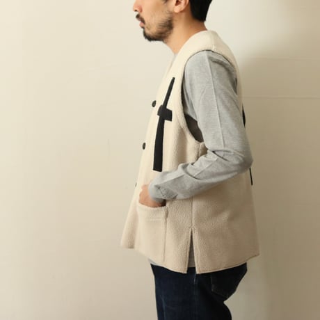 BURLAP OUTFITTER / PILE CROSS VEST / BO020037