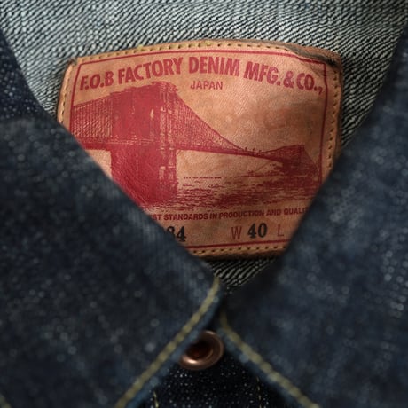 UNISEX / FOB FACTORY / G3 DENIM P/O JK / F2384