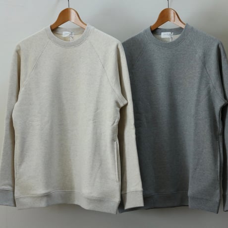 UNISEX / SPINNER BAIT / ラグランクルーネック アズマ裏毛 / 126OU