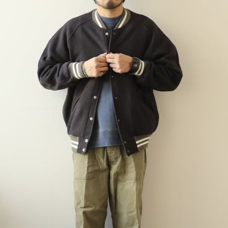UNISEX / BURLAP OUTFITTER / KNIT FLEECE AWARD JACKET