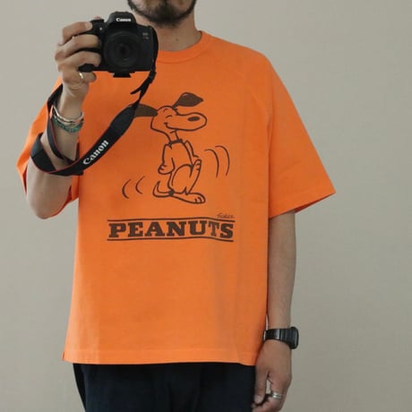 BARNS OUTFITTERS / HEAVY RAGLAN SNOOPY T / BR-25266
