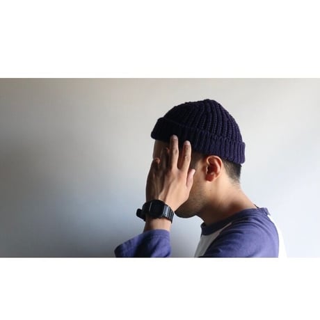 cableami / WOOL SHORT W/CAP BRITISH WOOL