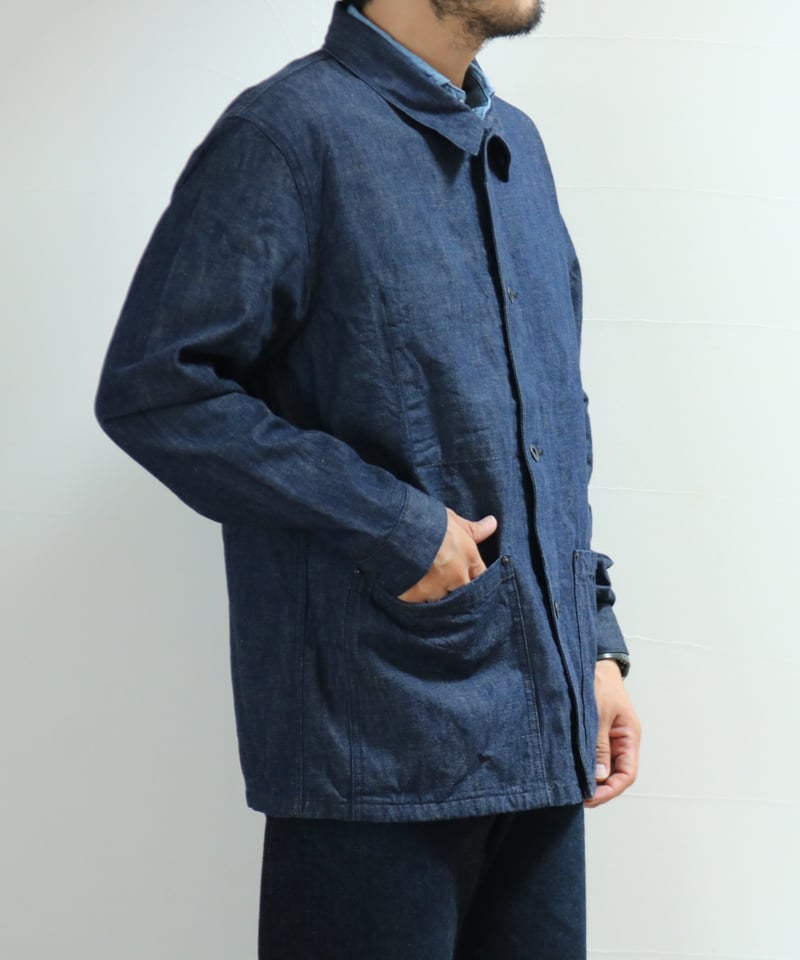 FOB FACTORY / DENIM COVER ALL / F2447 | LINKS O