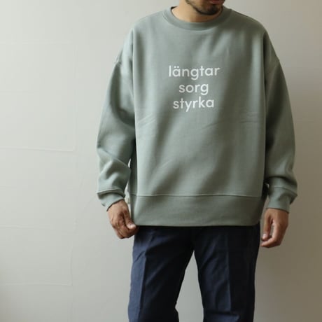 UNISEX / amne / ''I.S.K'' crew / amn-CS-054