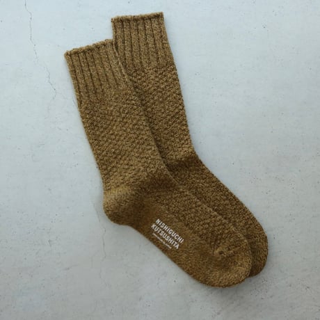 UNISEX / NISHIGUCHI KUTSUSHITA / ウールコットンブーツソックス