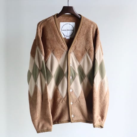 トップス BURLAP OUTFITTER/ARGYLE FLEECE CARDIGAN BURLAP OUTFITTER カーディガン ARGYLE FLEECE CARDIGAN / アーガイル