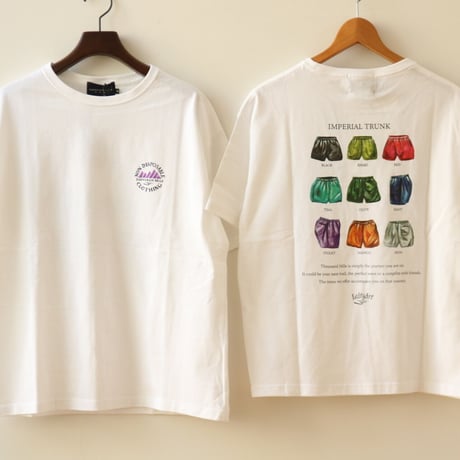 UNISEX / THOUSAND MILE  / H/S TEE IMPERIAL TRUNK by Lefty Art
