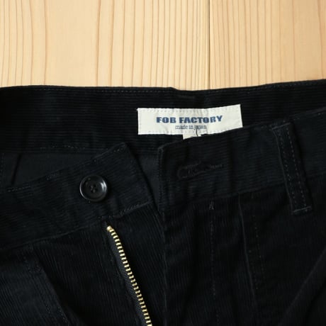 FOB FACTORY / CORDUROY BUSH PANTS / F0523