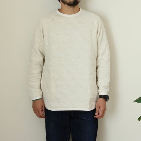UNISEX / SPINNER BAIT / ラグランクルーネック ミリタリーキルト / 1022MK