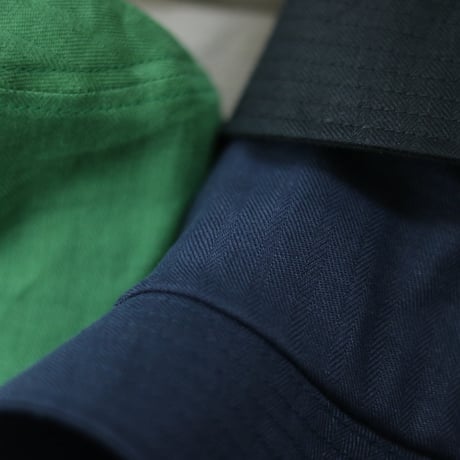 cableami / Linen Herringbone BUCKET HAT / 013-25SS