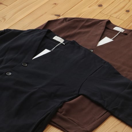 UNISEX / SPINNER BAIT / リブカーディガン ミニ裏毛 / 212MU