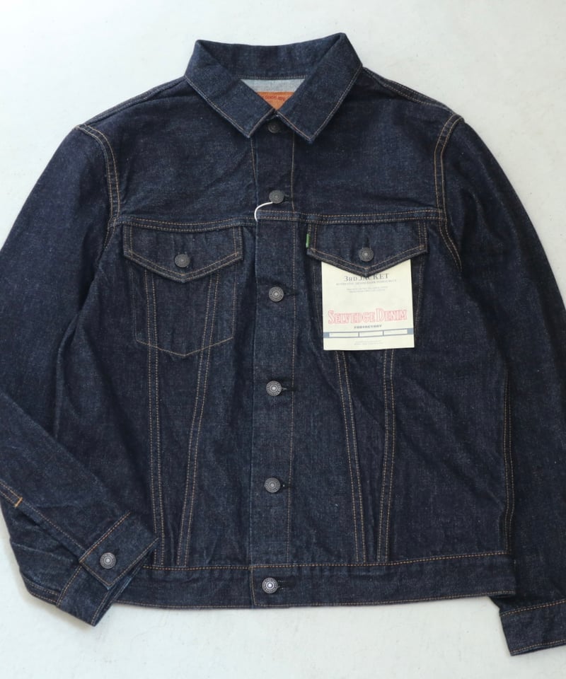 UNISEX / FOB FACTORY / SELVEDGE DENIM 3rd JKT /
