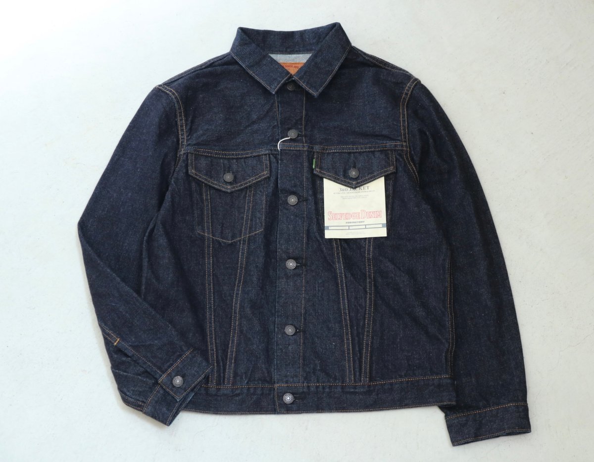 UNISEX / FOB FACTORY / SELVEDGE DENIM 3rd JKT /