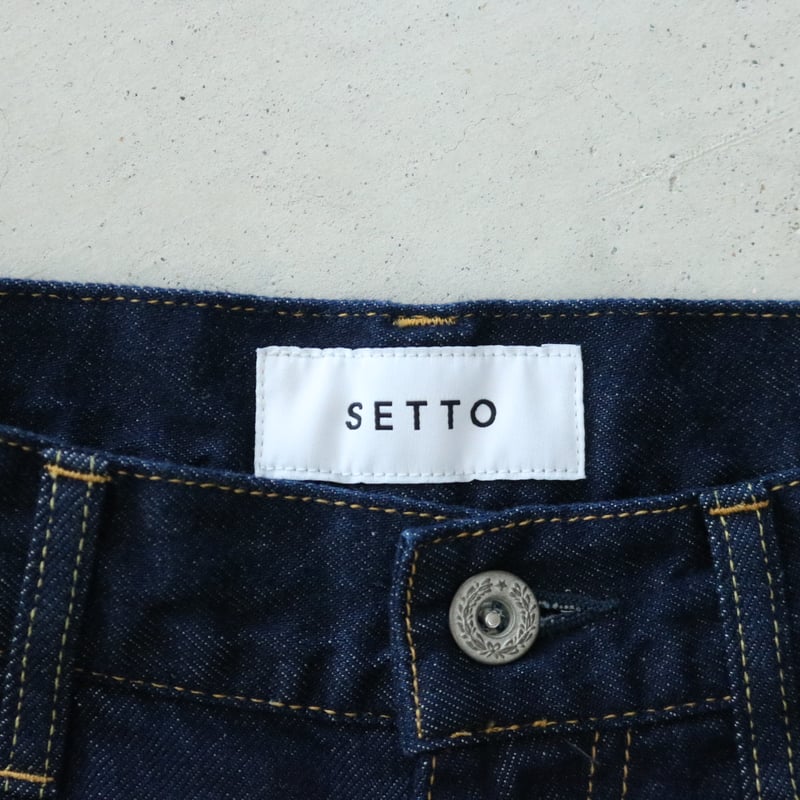 SETTO SALE セット デニムパンツ パネル ジーンズ ワイド