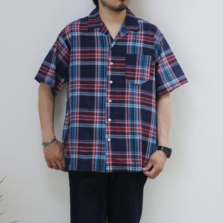 D.C.WHITE / MADRAS CHECK INDIAN CLERK SHIRTS / D231659 . D231658 . D231663 . D231661 . D231665