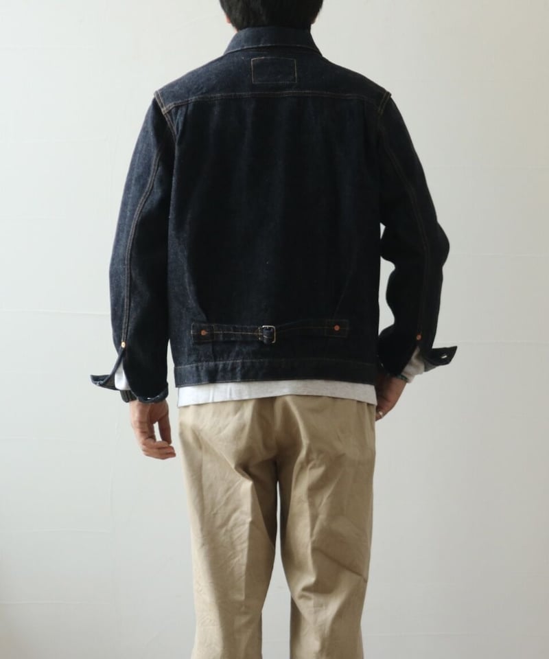 ジャケット・アウター fob factory selvedge garage denim jacket F2432 SELVEDGE GARAGE DENIM JK | HERITAGE DENIM | FOB