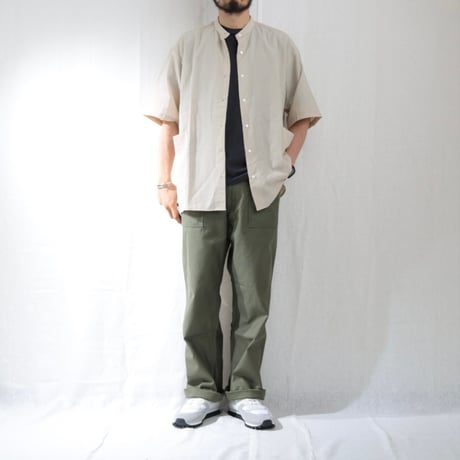 UNISEX / amne / NYLON park shirts / amn-SH-057