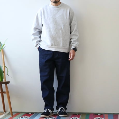 UNISEX / FOB FACTORY / DENIM TRACK PANTS / F0508