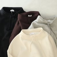 UNISEX / A.U.G. relaxing / ウール裏起毛モックネックPO / 834406