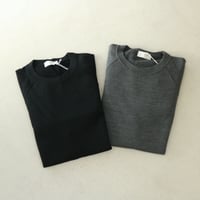 UNISEX / SPINNER BAIT / ラグランクルーネック メリノウール裏毛 / 1025MWU