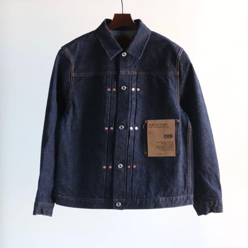 F.O.B FACTORY GARAGE DENIM JACKET 42